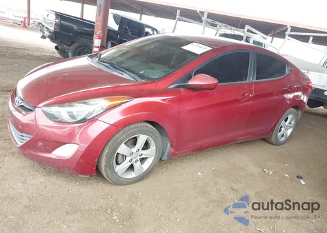 2013 Hyundai Elantra Gls from USA, damaged, VIN 5NPDH4AE2DH181817